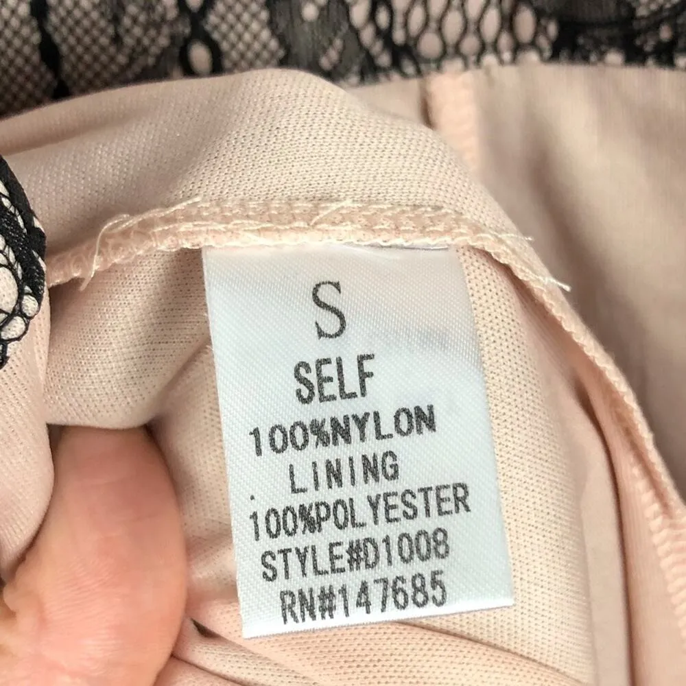 Whyte Eyelash Skirted Maxi Black Lace Sheer Romper Deep V - Image 15