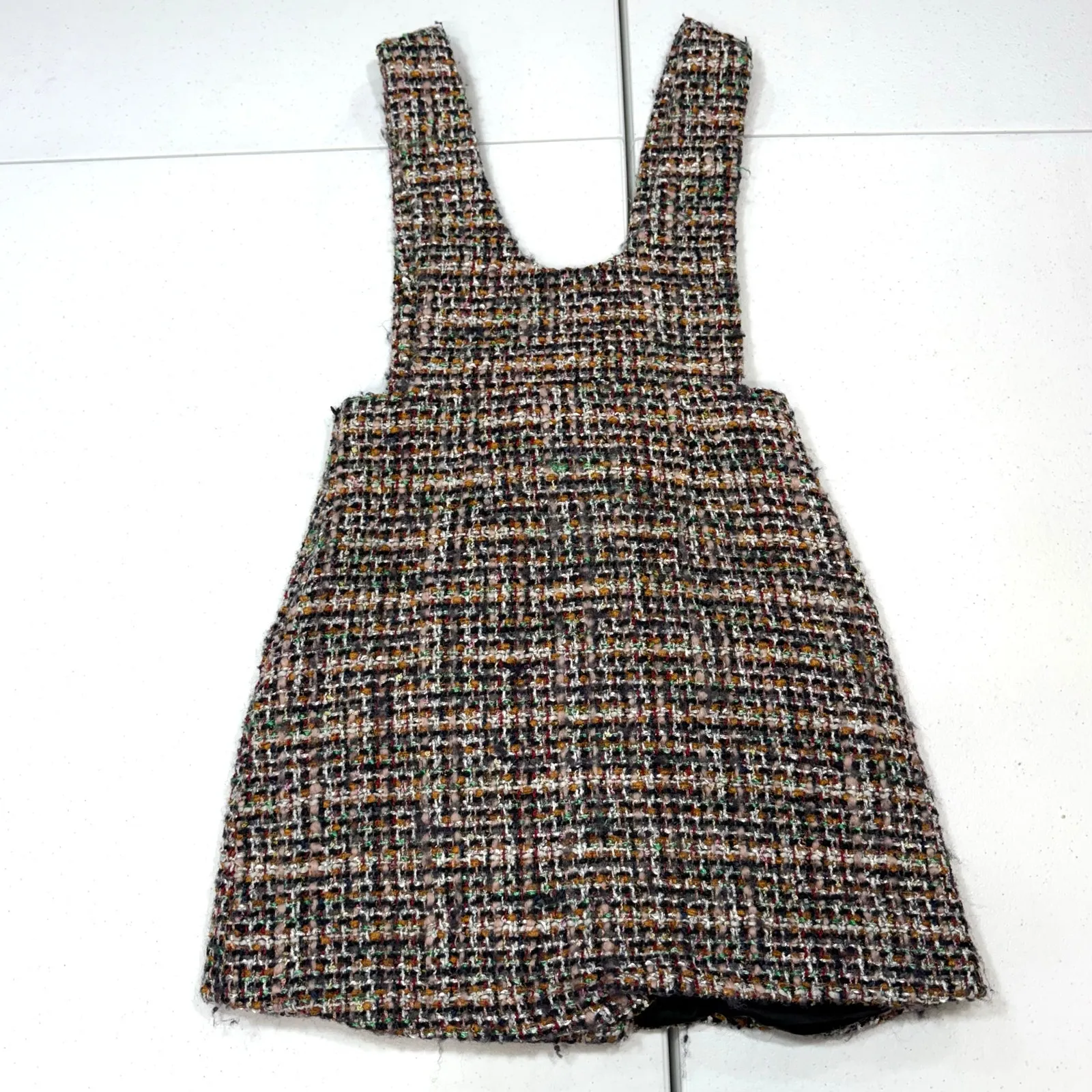 English Factory Tweed Pinafore
Dress Size Small - Image 8