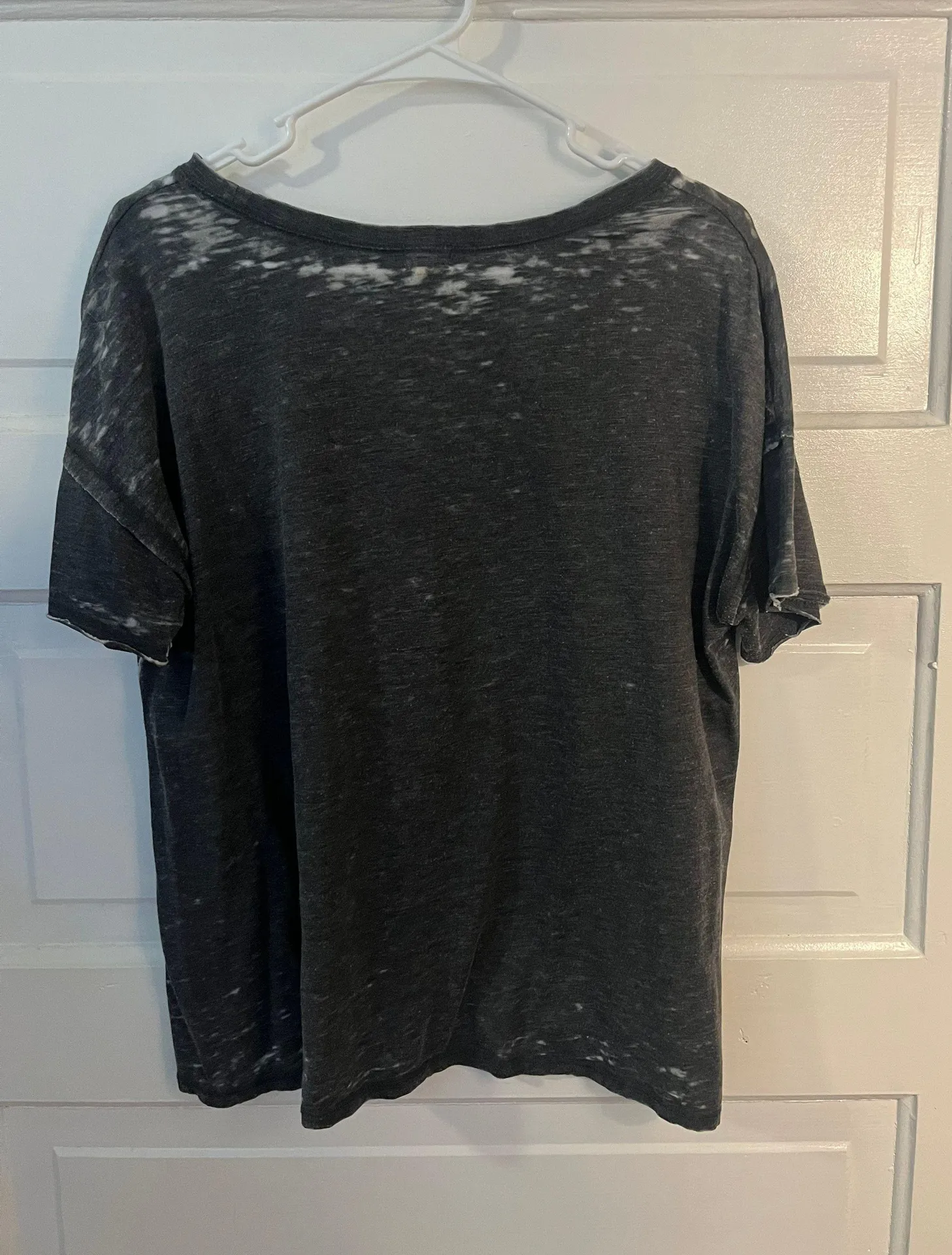 Grey V Neck Tee - Image 2