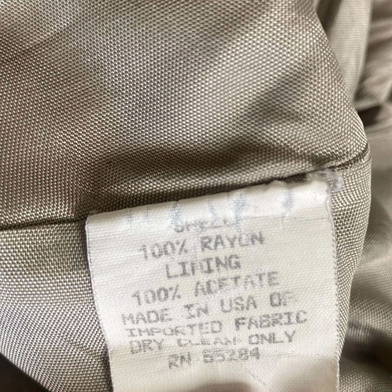 VINTAGE DAVID BROOKS Plaid Suit Women’s Size 10 Tan Glen Plaid Vest Trouser - Image 11