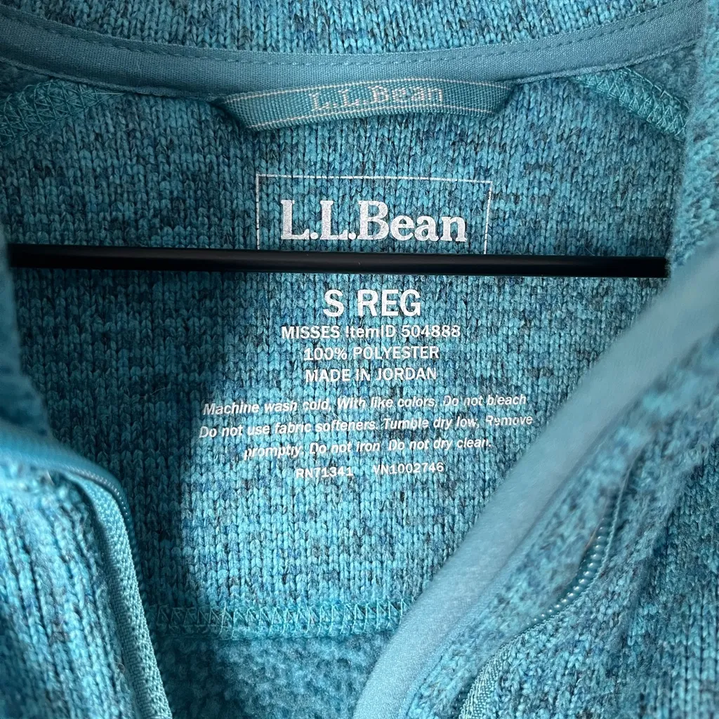LL Bean Sweater Fleece Full - Image 8