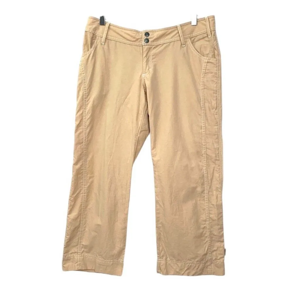 prAna ✨ Breath khaki Sz Medium Cream Capris✨ - Image 2