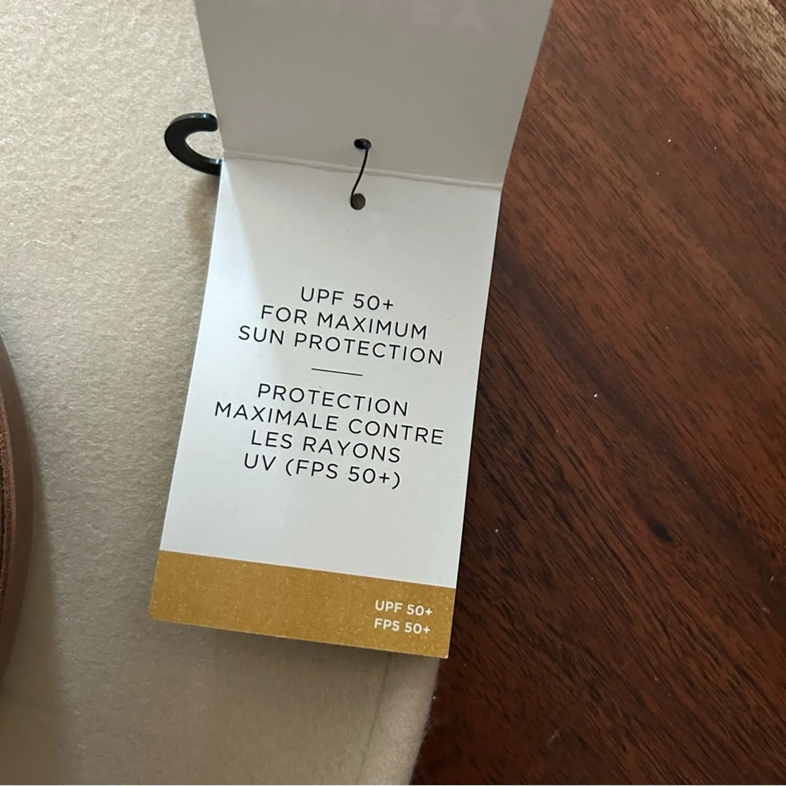 Tilley Jasper Wool Hat Bone Cream Tan 100% Wool Felt NWT Size M - Image 6