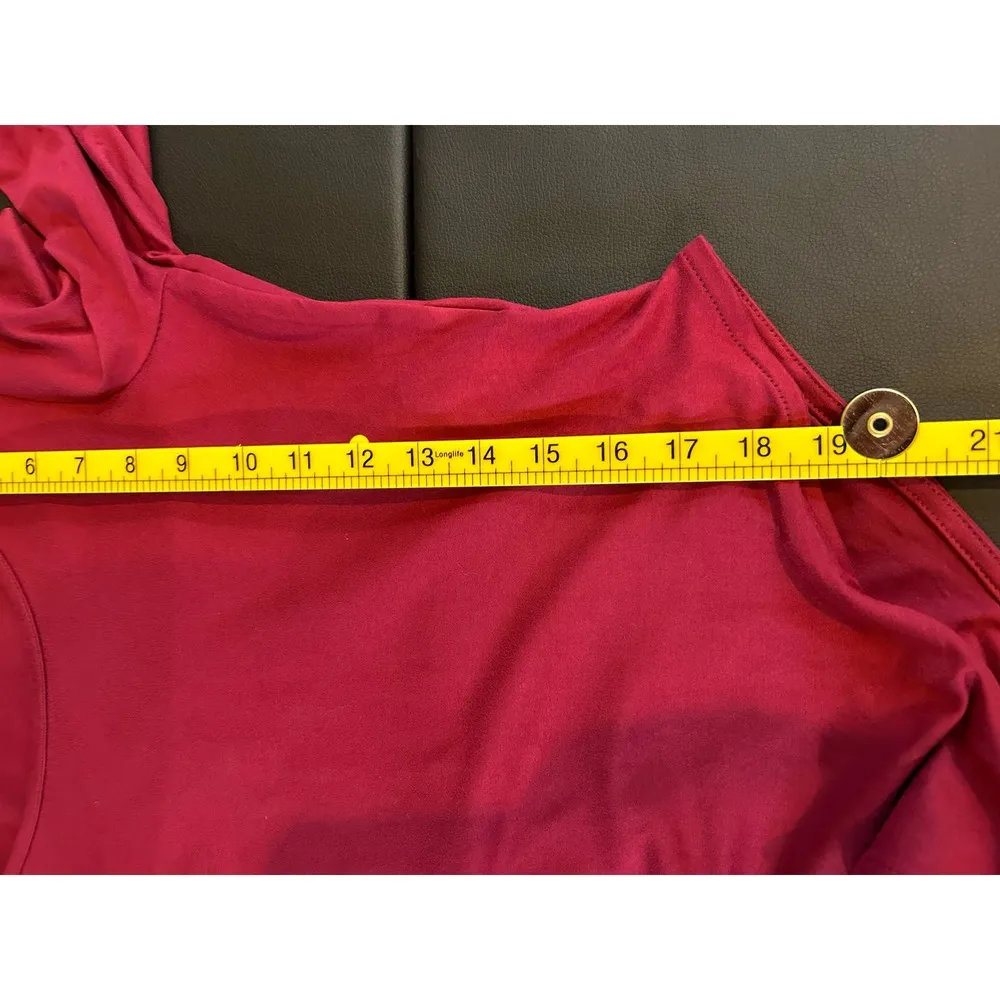 Brave Soul London Cranberry Bodysuit Size Small Spring Valentine's - Image 7