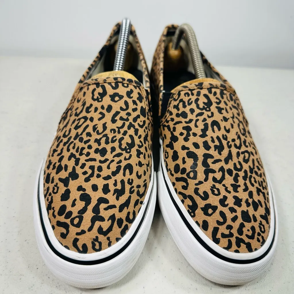 Keds Tan Leopard Slip-On Sneakers size 9,5 - Image 2