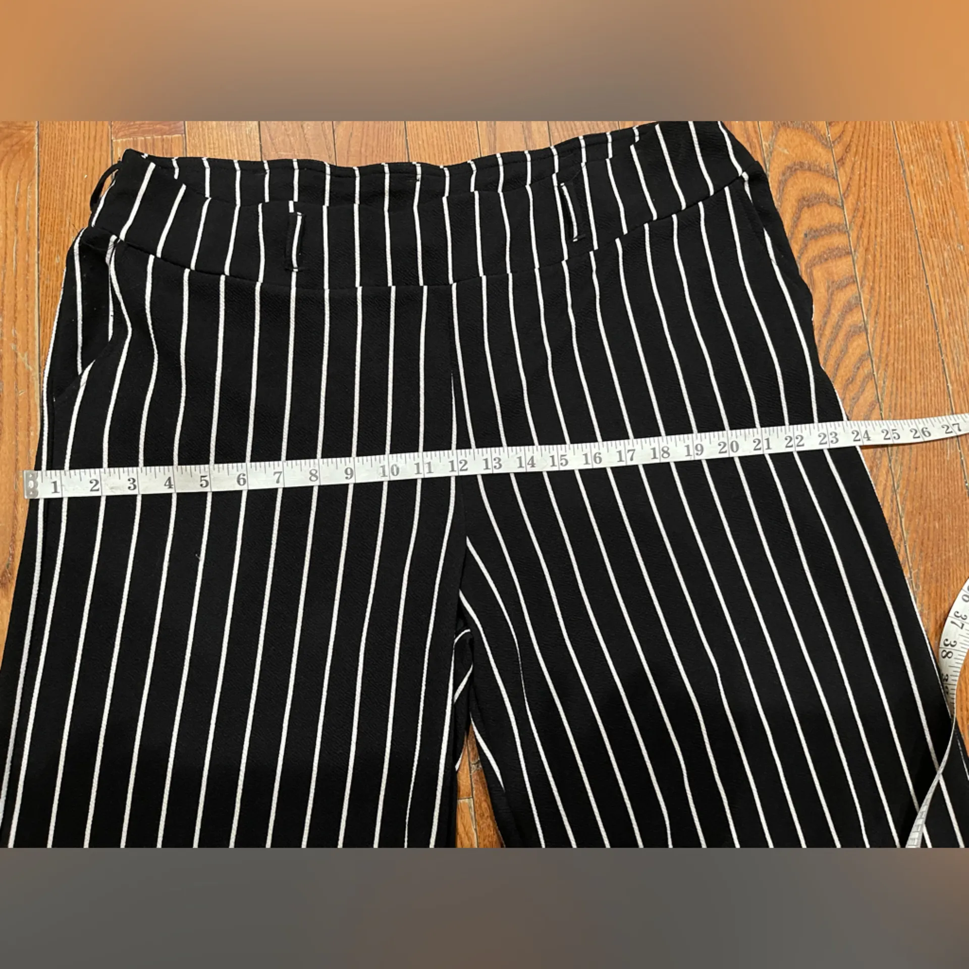 Terra & Sky Monochrome Striped Pants - Image 7