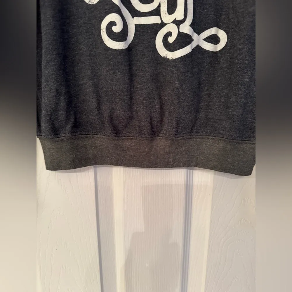 Spiritual Gangster Trust Your Soul Charcoal Grey Women’s Sweatshirt Size Medium - Image 7