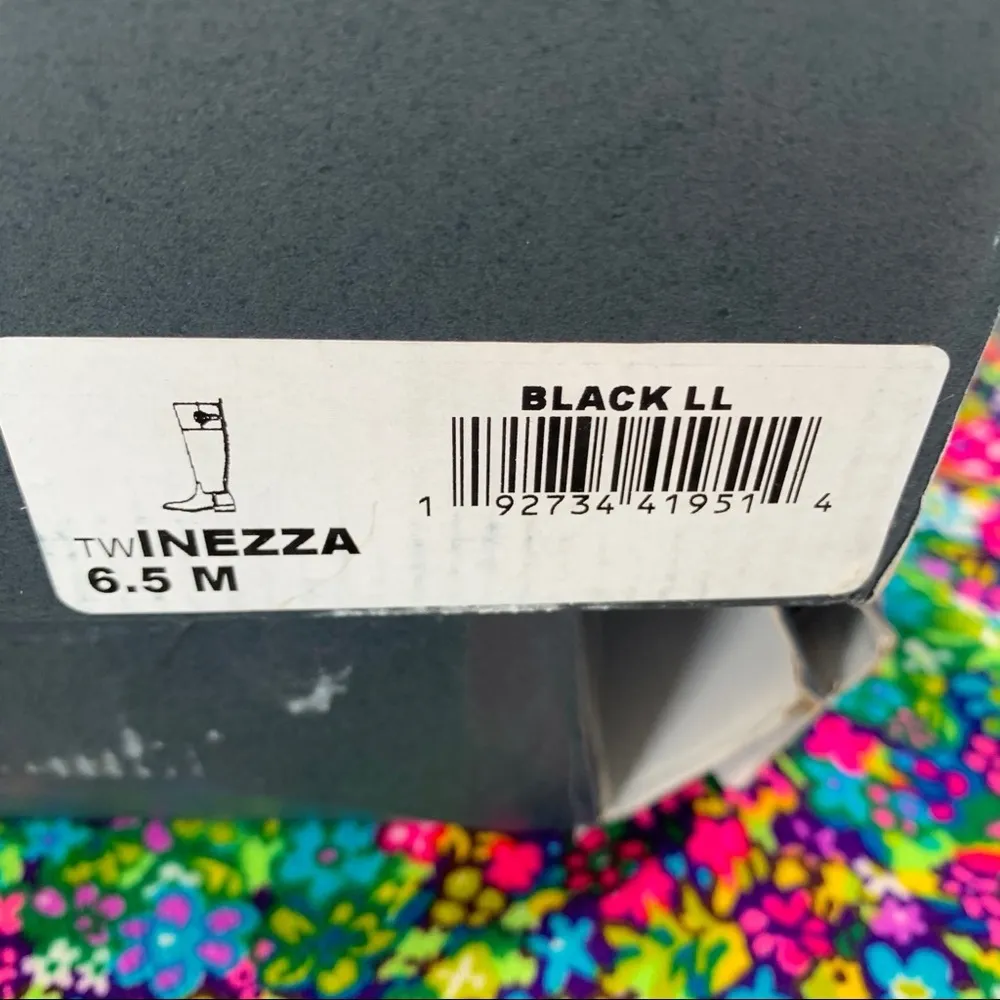 Tommy Hilfiger Tall Riding Boots Logo Brown Black Twinezza Equestrian Ridder - Image 3