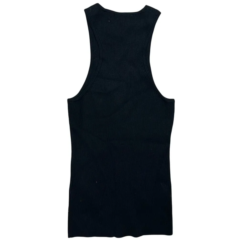 NWT Madewell Women's Black Signature Knit Cutaway Sweater Tank Top XXS Casual - Image 7