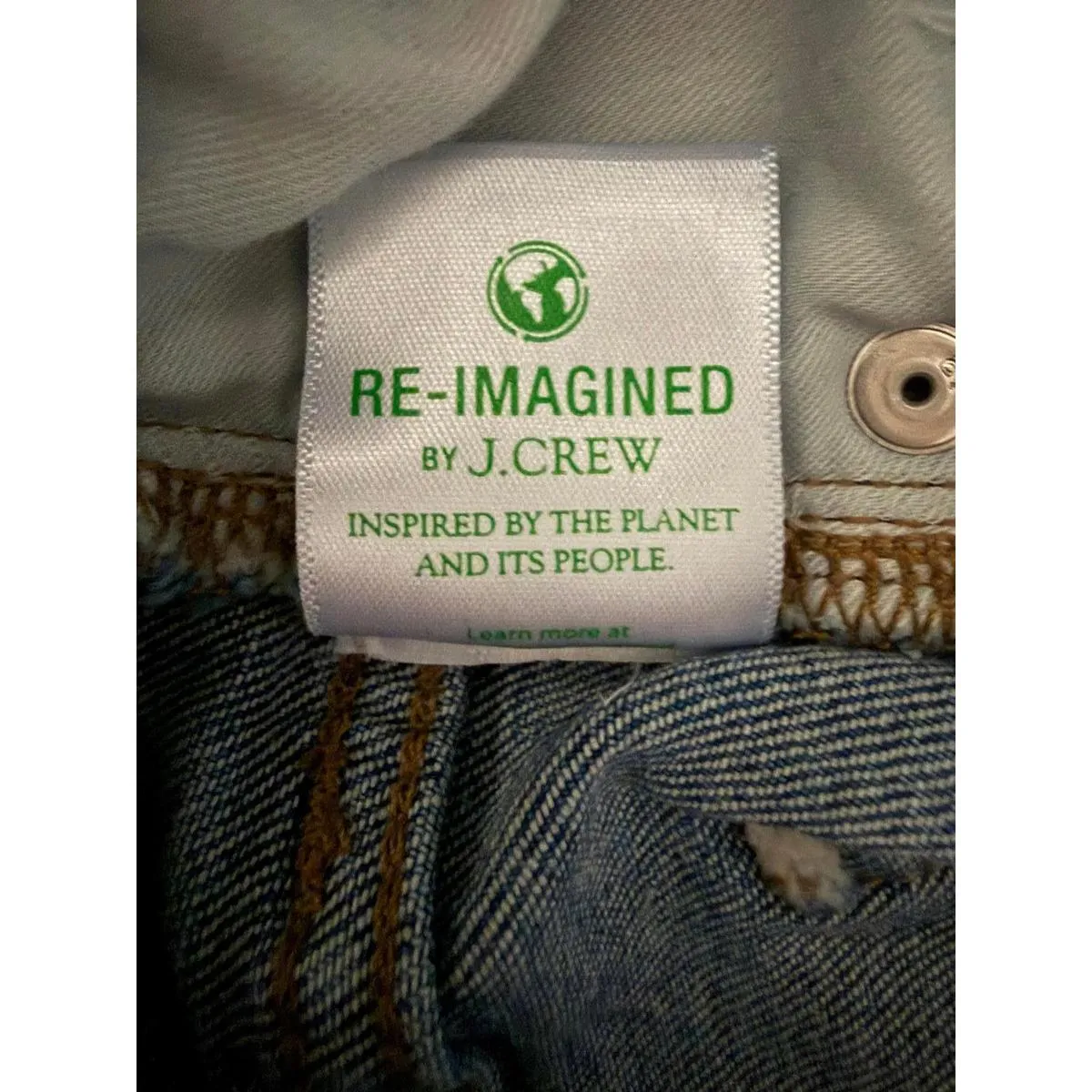 J. Crew Women's Mid Rise Flare Cropped Denim Jeans Size 29 Small Blue Streetwear - Image 7