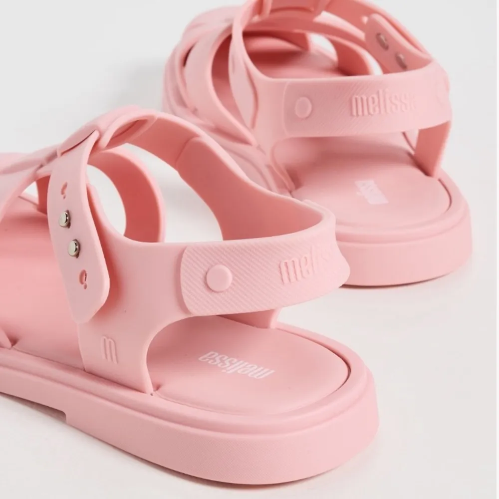 Melissa Emma Fisherman Sandals (Sz 10) Pink NIB - Image 5