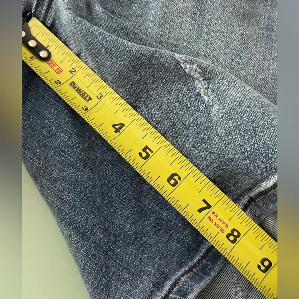 Judy Blue Bermuda Distressed Shorts High Rise Size 1X - Image 7