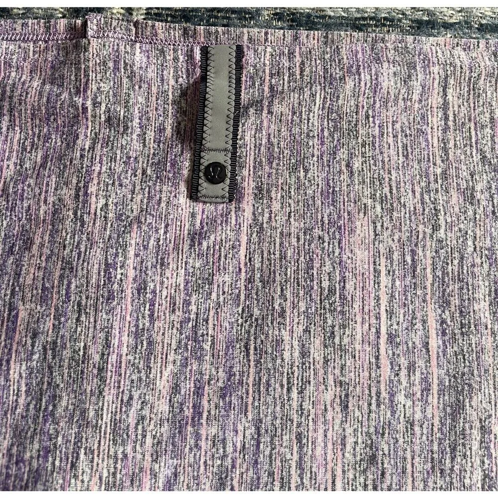 Lululemon Vinyasa Wrap Scarf Heathered Pink/Purple Multiple Ways To Wear - Image 2