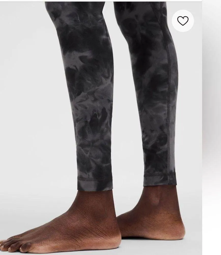 Lululemon Align hi-rise Tie-Dye Leggings - Pink and Blue size 6. - Image 6