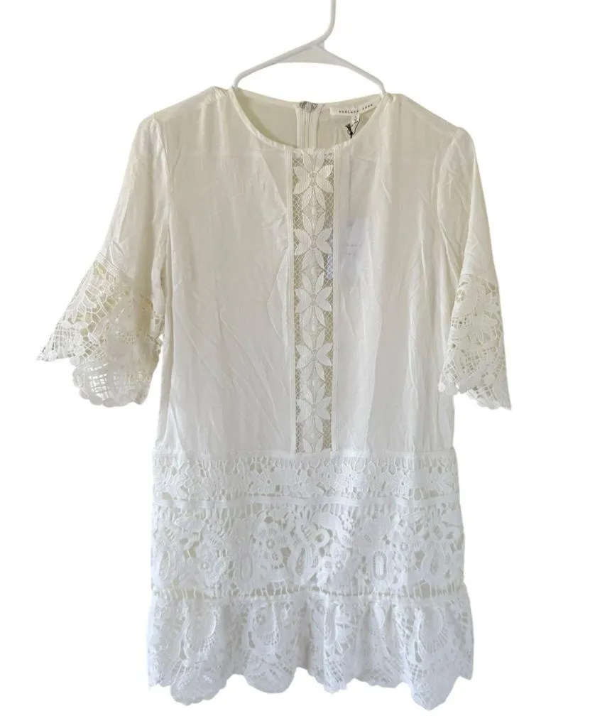 Endless Rose White Lace Insert Mini Dress - Image 9
