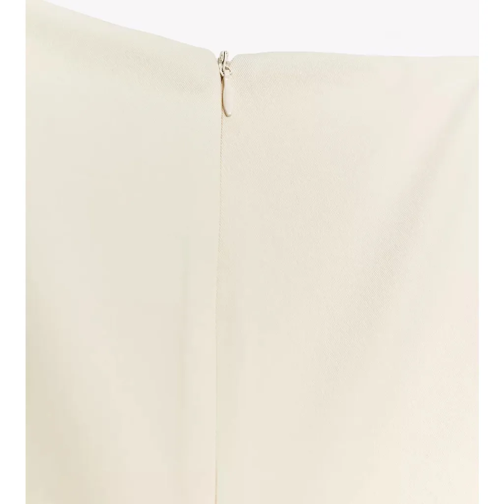 Zara NWT ruched draped mini dress - Image 7