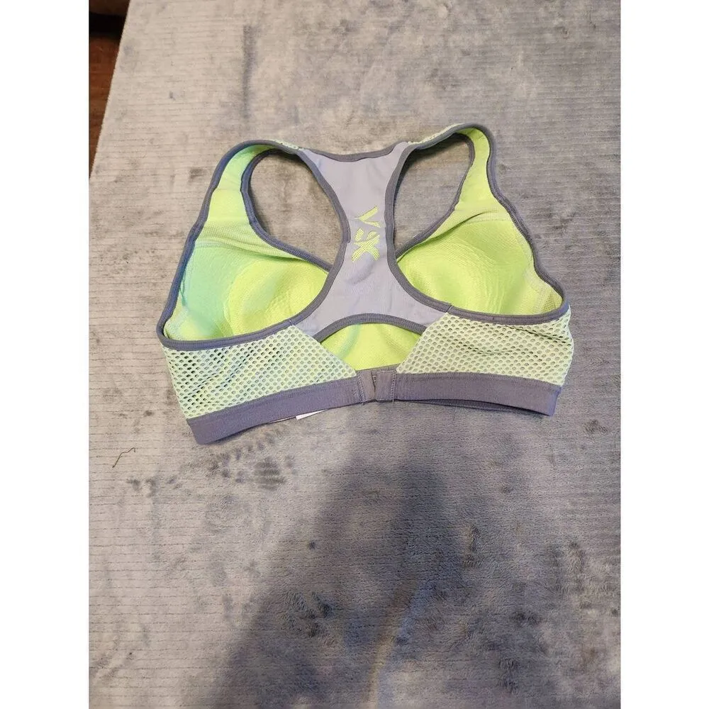 Victorias Secret VSX Sport Green Adjustable Racerback Sports Bra Womens 34B - Image 2