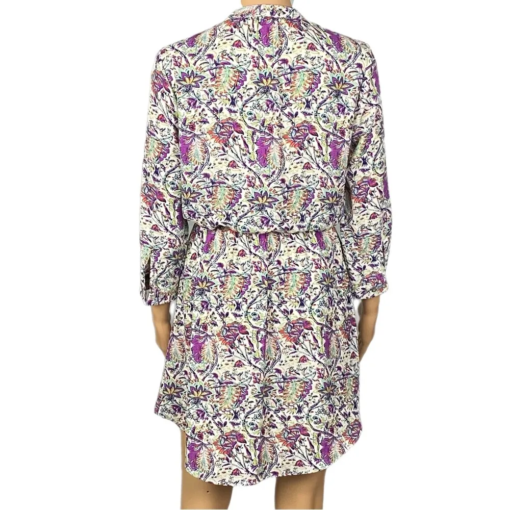 DANIEL RAINN colorful, abstract floral short dress with Pockets. Size XS. EUC - Image 9