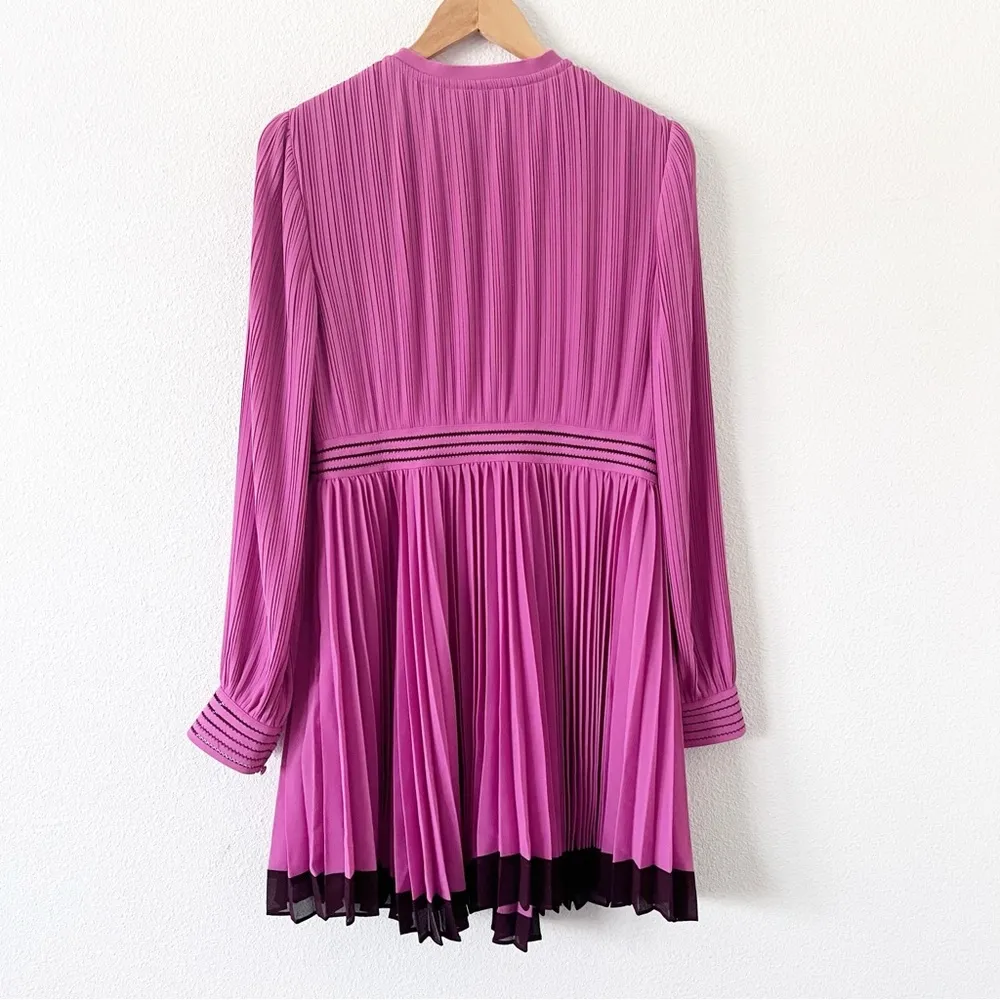 Jonathan Simkhai Calypso Pleated Georgette Tie - Image 8