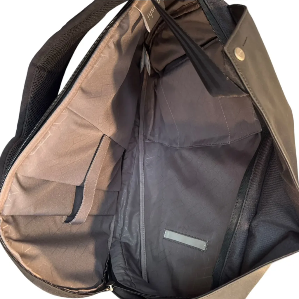 Moshi Tego Urban Backpack Charcoal Black Laptop‎ Bag RFID Anti - Image 8