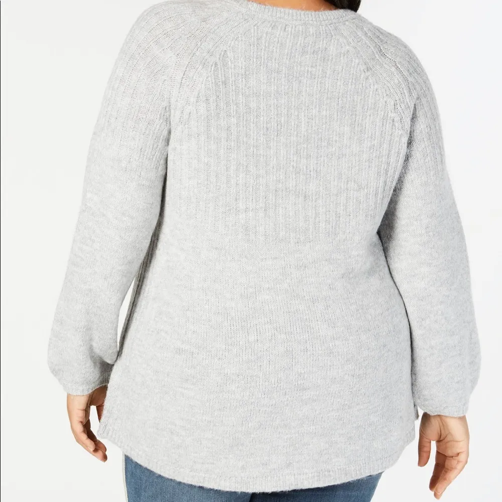 Style & Co Bishop-Sleeve Tunic Sweater - Image 2