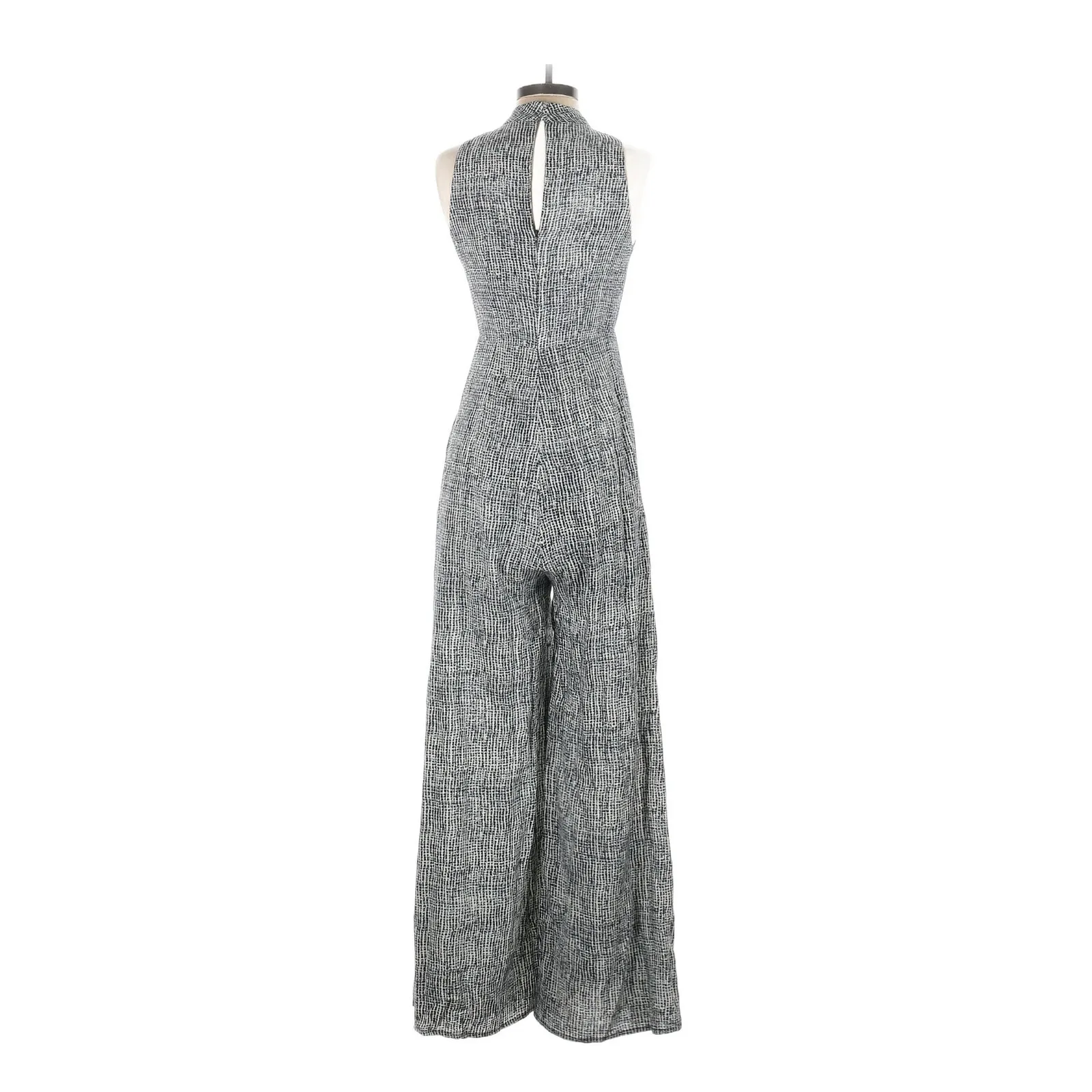 Charme u Size small Checkered Jumpsuit Blue - Image 2