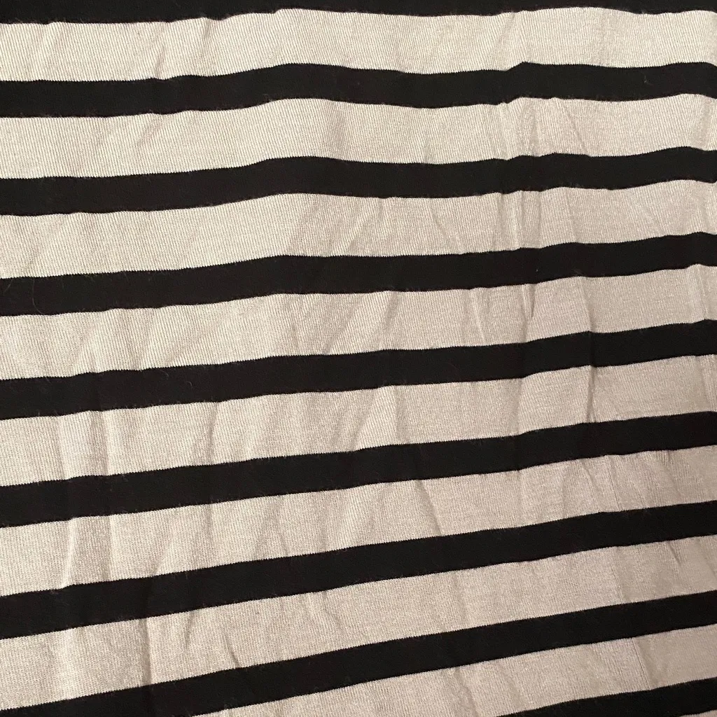 Design History Black and Cream Striped Blouse - Image 4