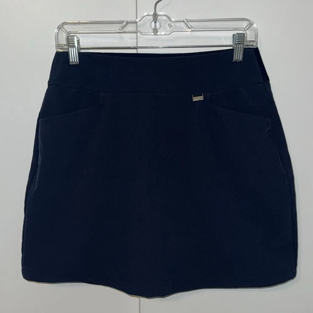 GREG NORMAN Navy BLUE GOLF Tennis Skirt SKORT Women’s S Small Athletic - Image 4
