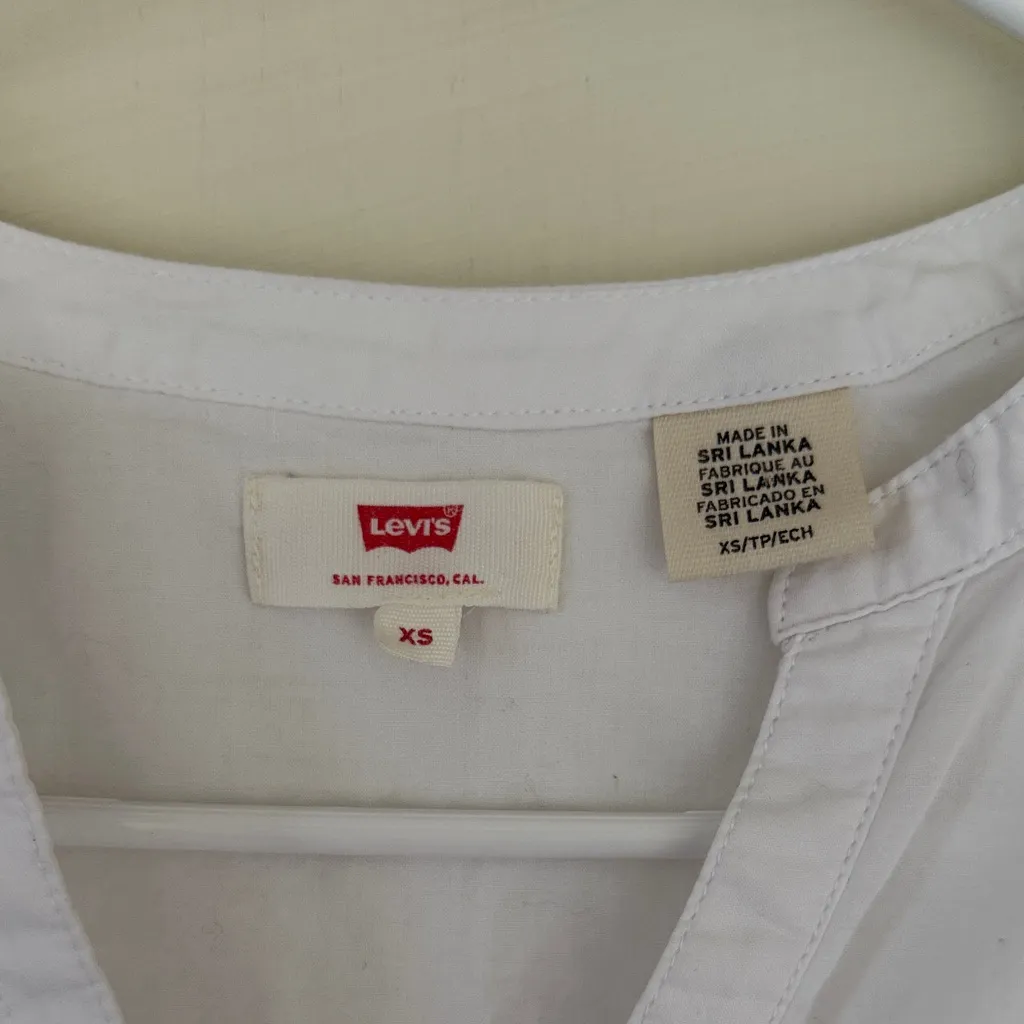 Levi's White Women's Blouse XS - Image 3