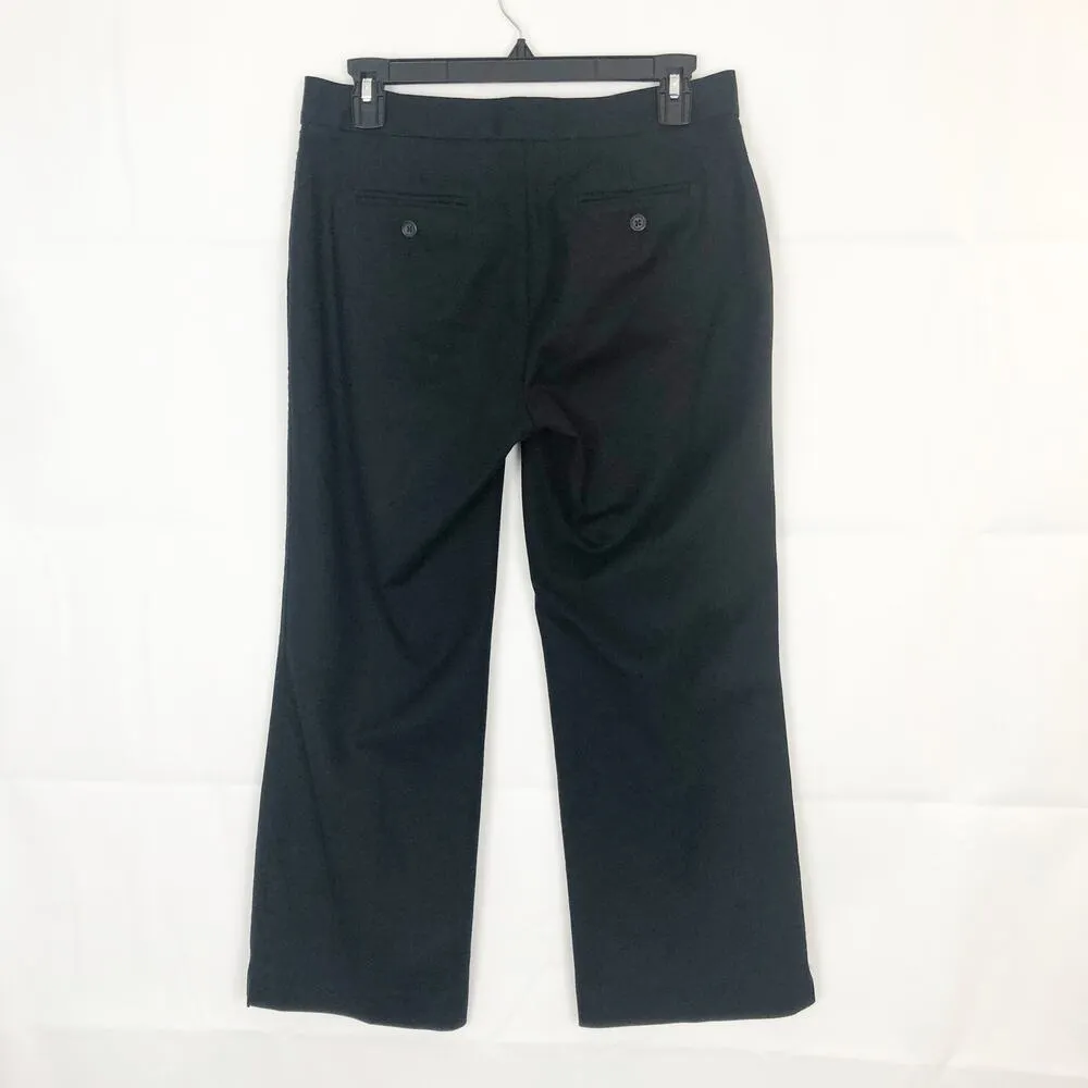 Banana Republic Martin Stretch Black Capri Pants Size 4 Workwear Casual - Image 8