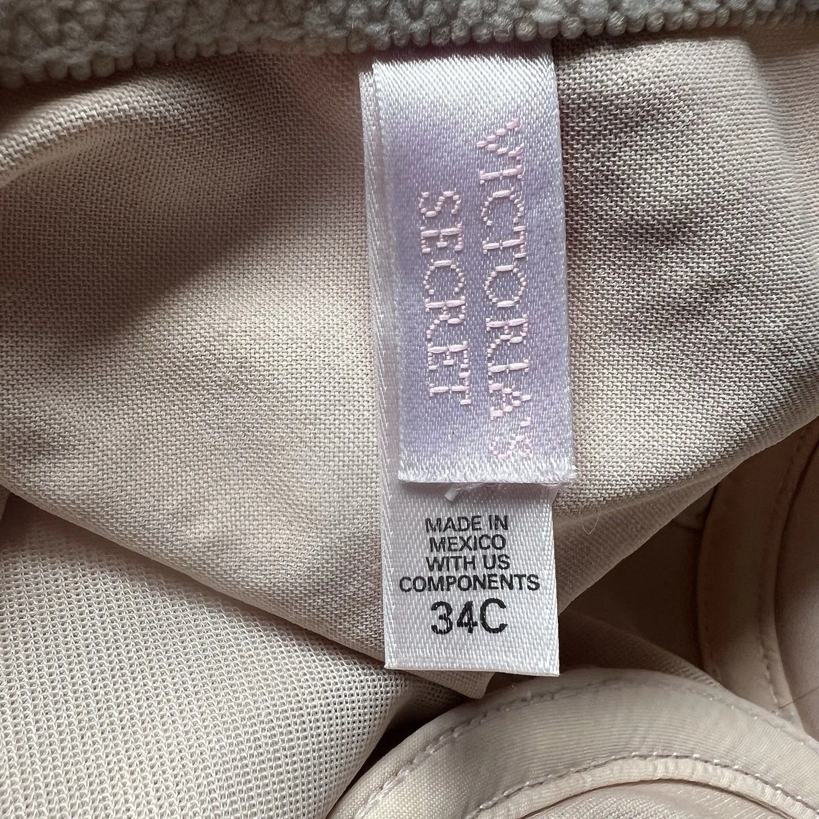 Victoria Secret Sculpting Bustier with Boning Nude Body Shaper Size 34C - Image 6