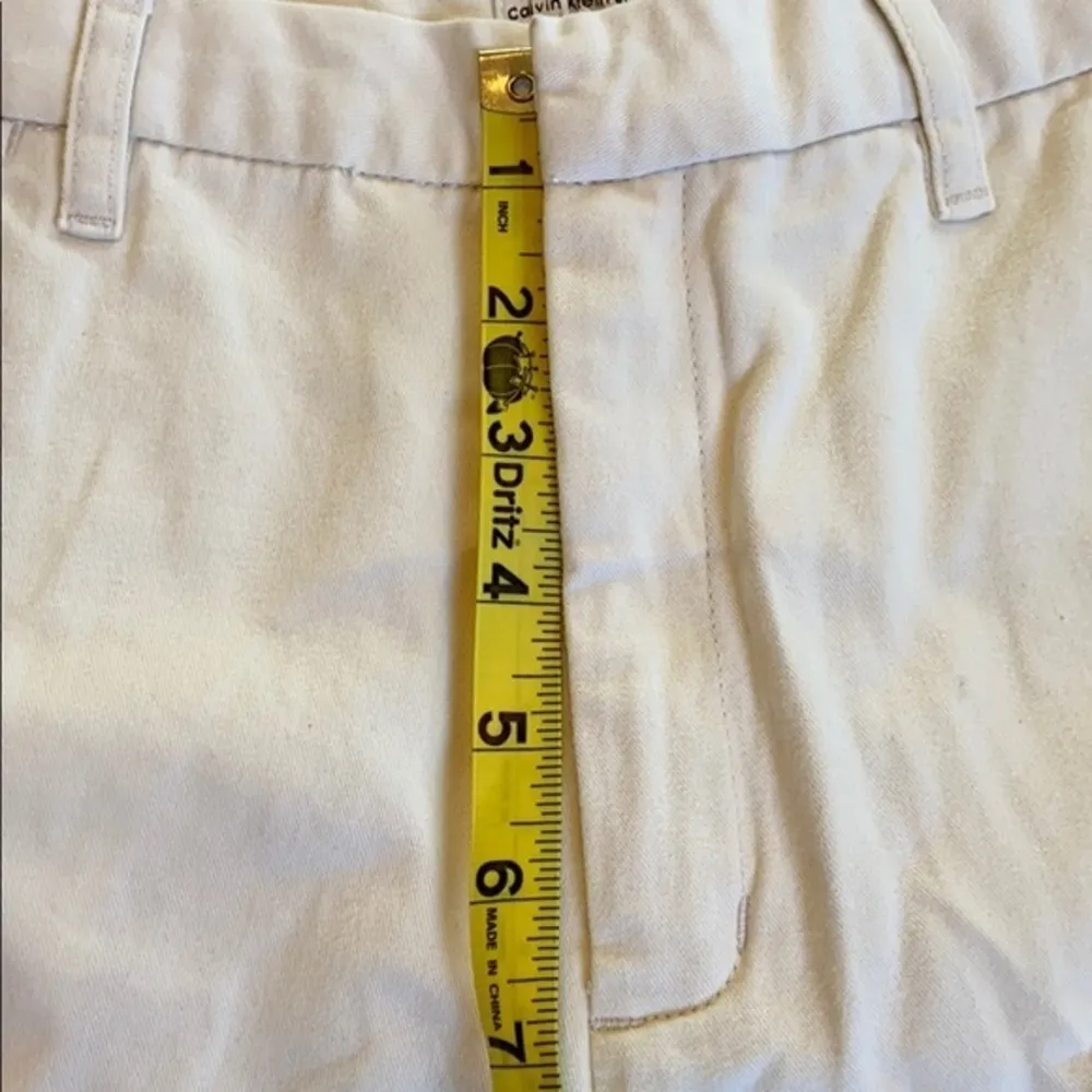 Calvin Klein Women’s Jr. Flat Front Cotton Shorts - Image 4