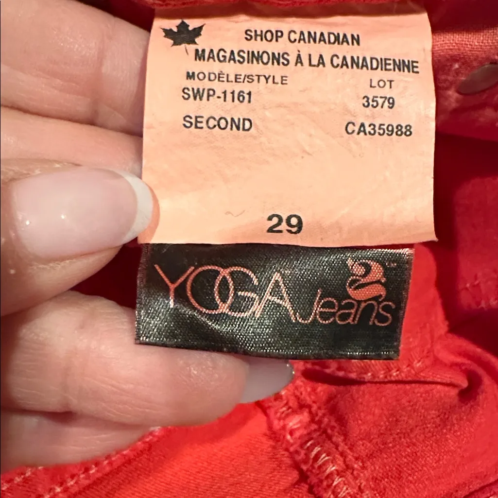 YOGA JEANS RED - Image 6