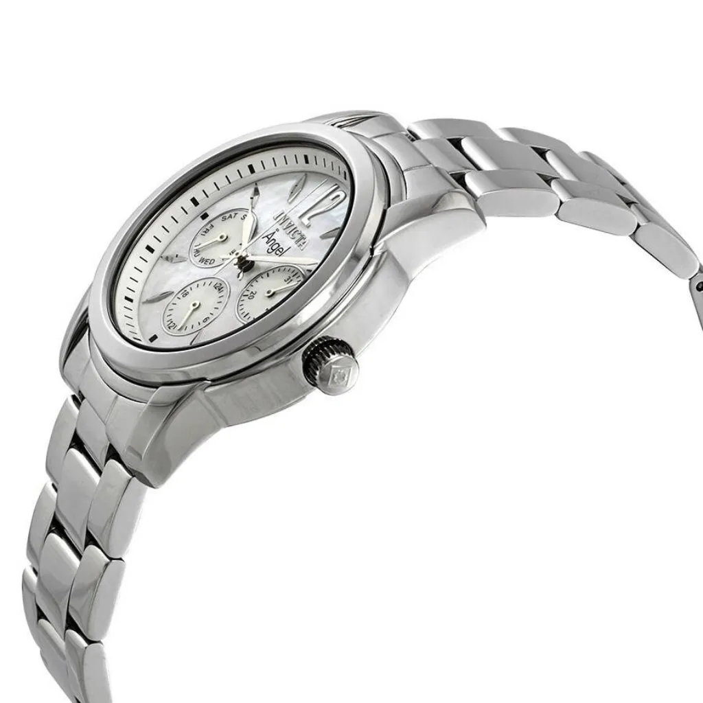 NWT Authentic Invicta Angel Multi-Function Mother of Pearl Dial Women's Watch - Image 2