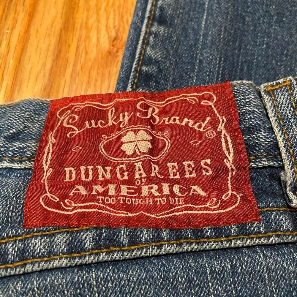 Dungarees mid rise flare size 4/27‎ - Image 6