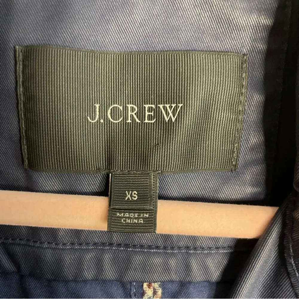 J Crew Downtown Field Navy Jacket - Image 5