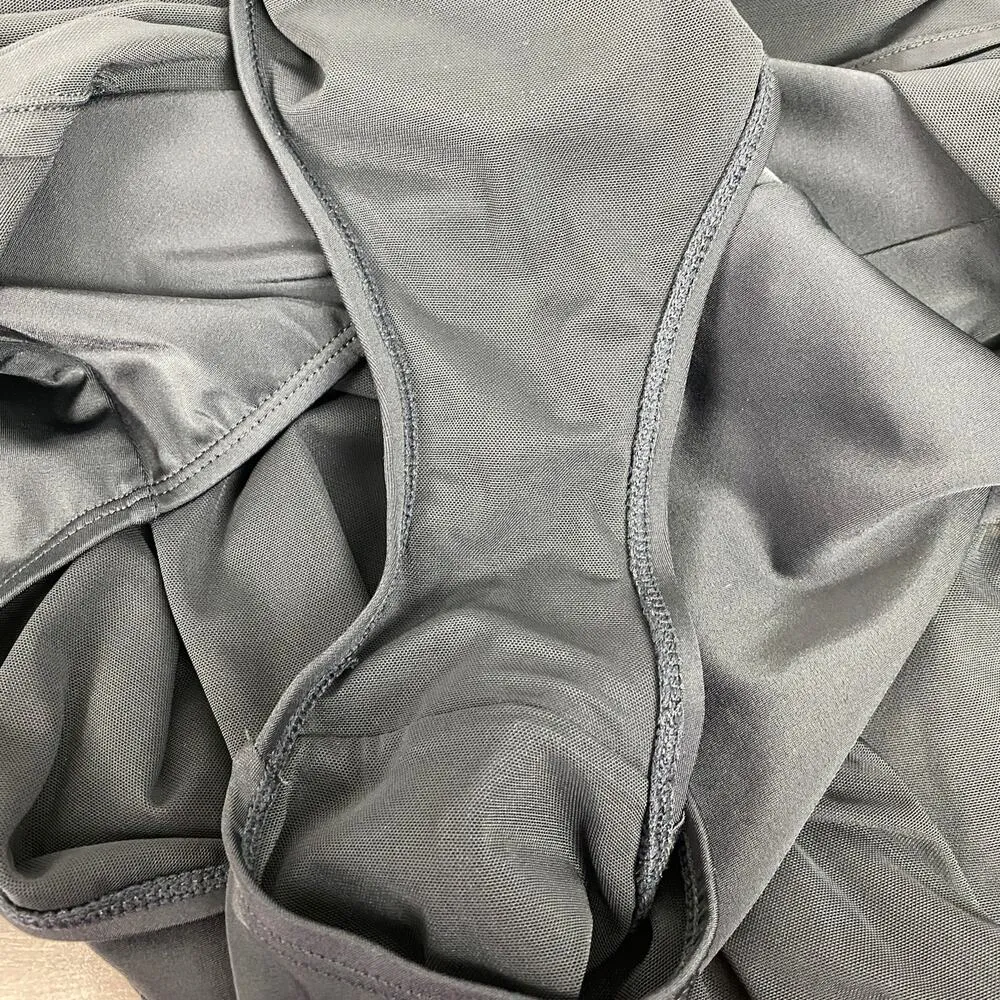 Torrid Black Mesh Top One Piece Swim Dress Sz.2DD/F - Image 14