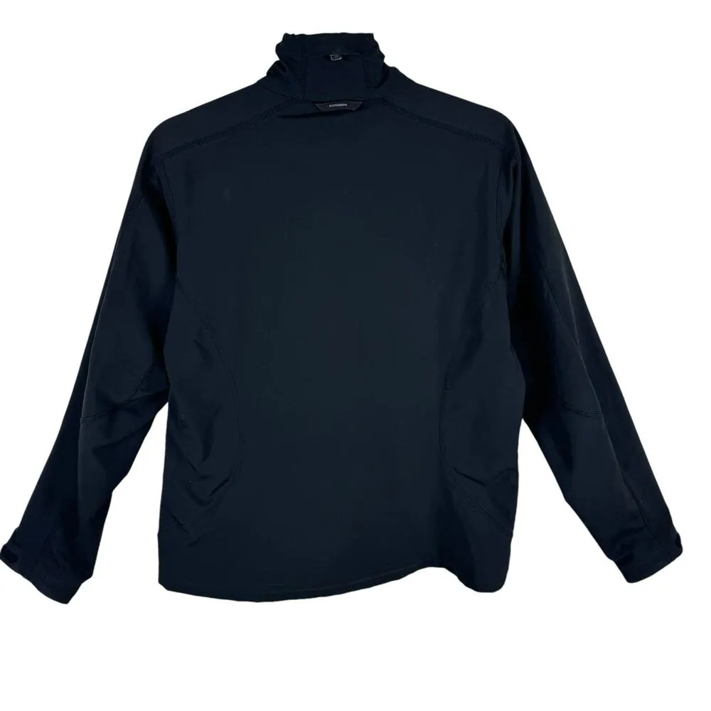 Columbia Titanium Interchange Black Full Zip Lined Lightweight Jacket Size M - Image 2