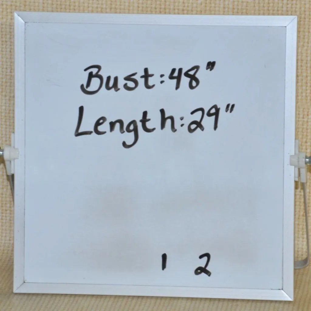 Simply Noelle Ladies Dark Red Open Front Chenille Cardigan Sweater Size 8-10 - Image 10