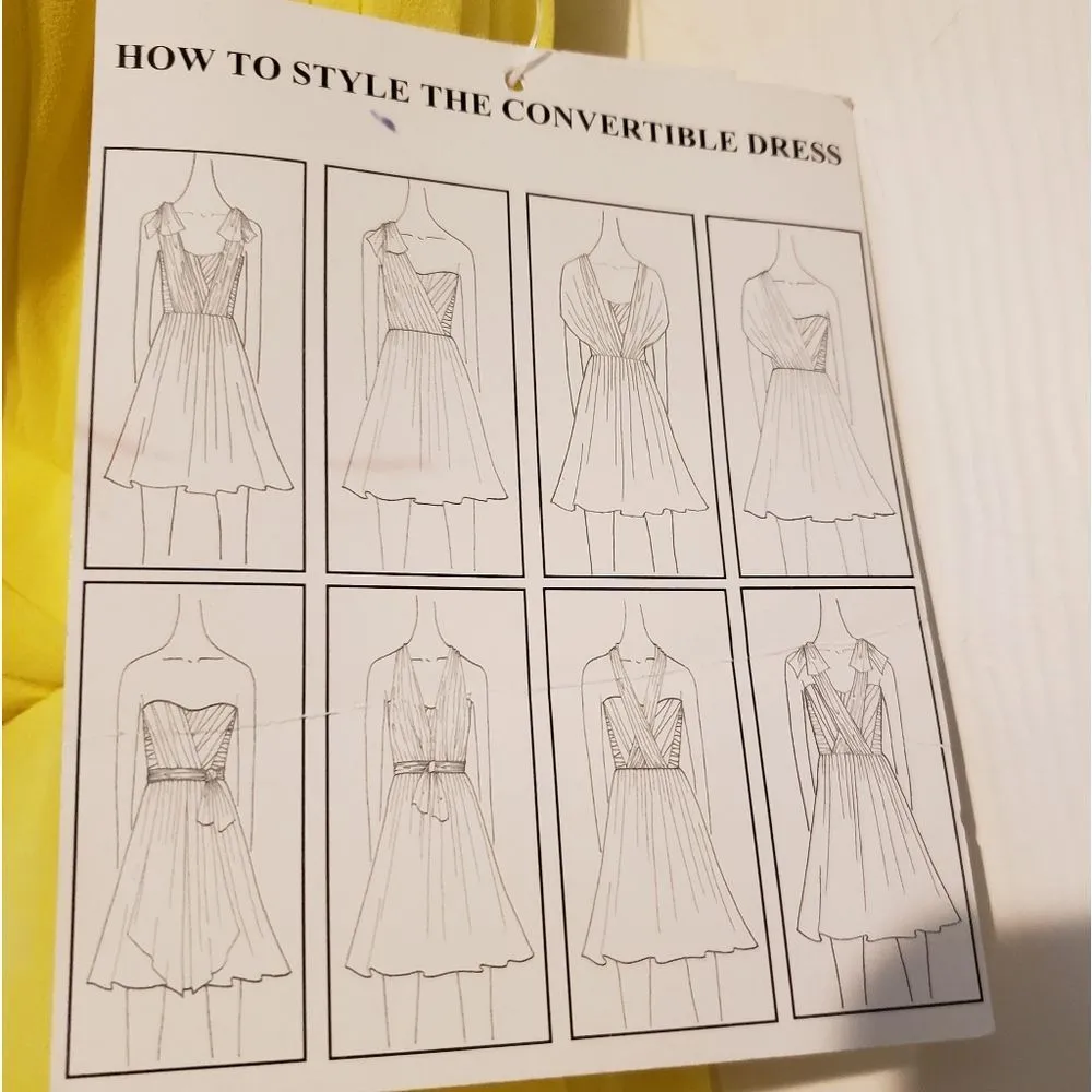 Donna Morgan Convertible Dress - Image 5