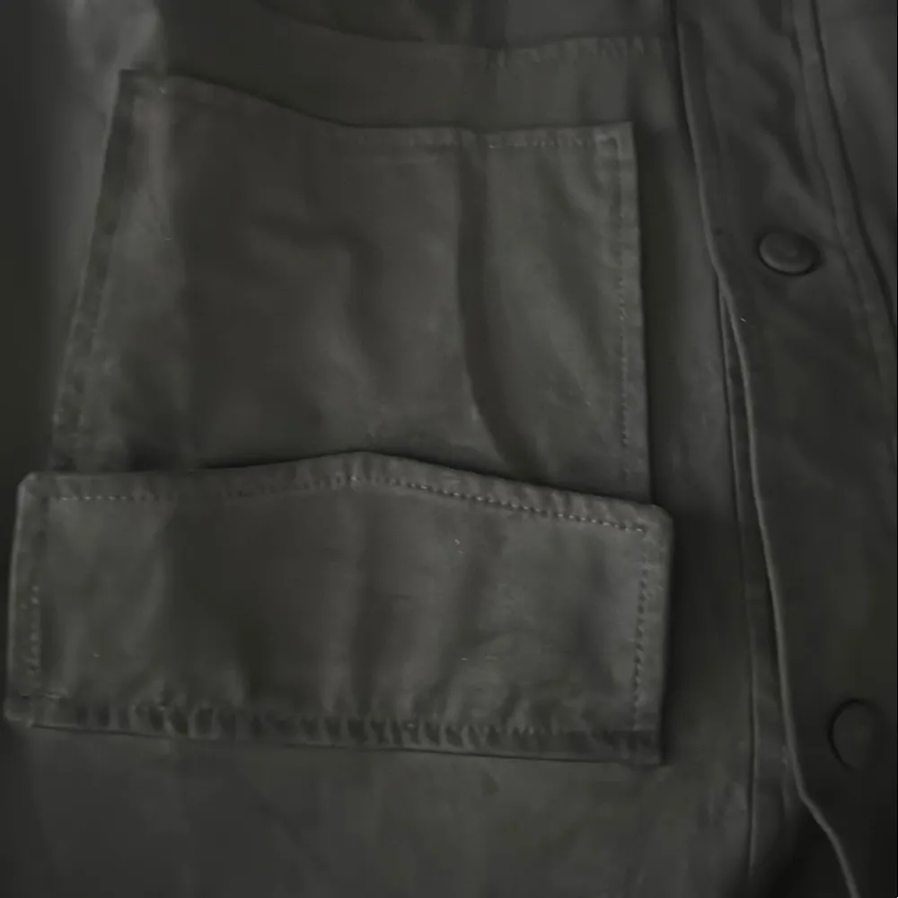 Zara Women’s Faux Suede Black Oversized Shacket - Image 2