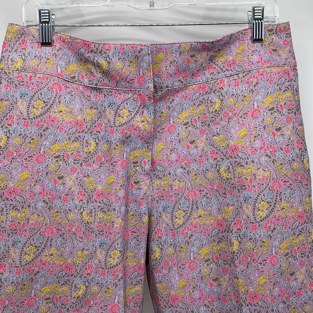 Nike golf fit dry pink purple paisley floral bermuda shorts - Image 2