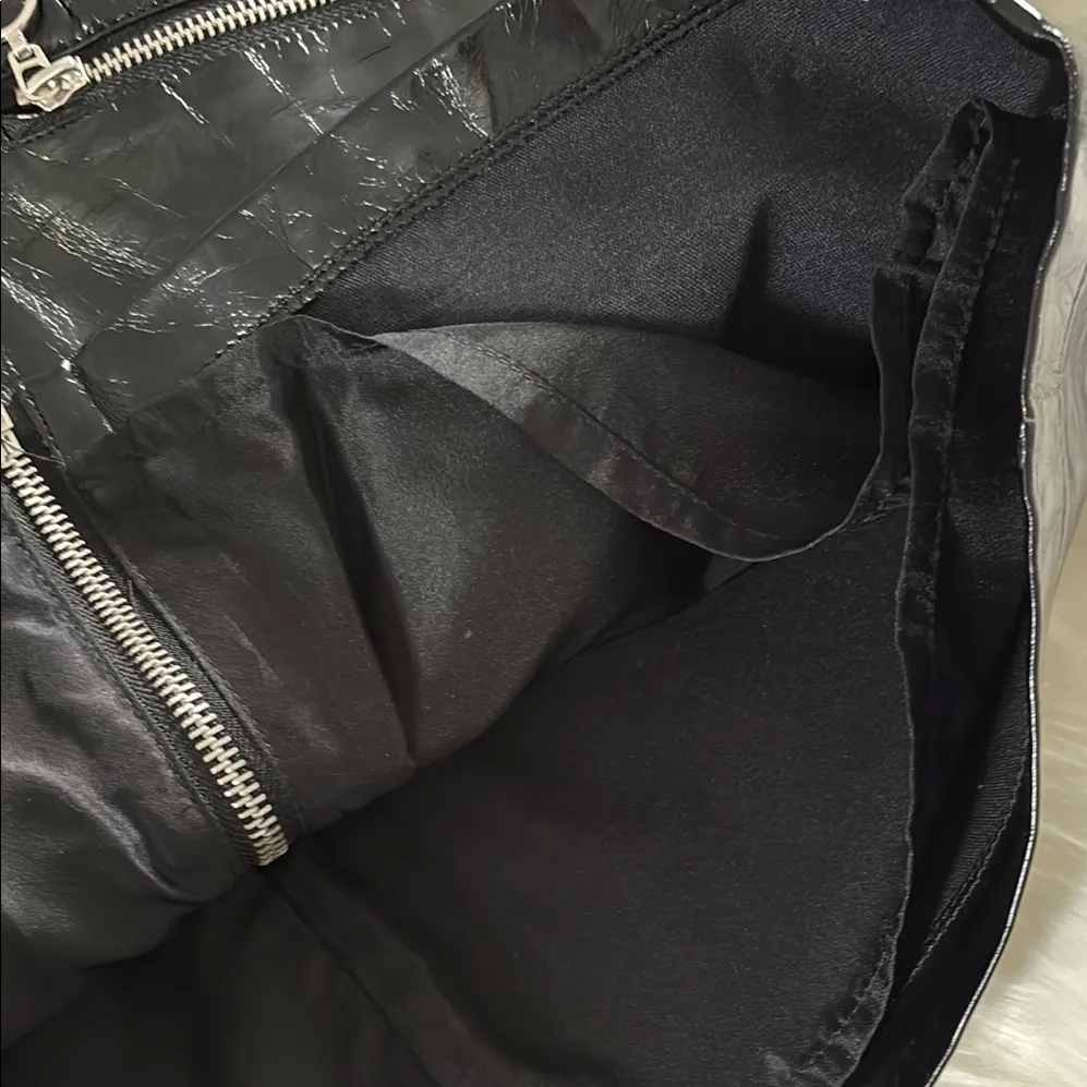 Forever 21 Black Mini Skirt Night Out size Small - Image 4