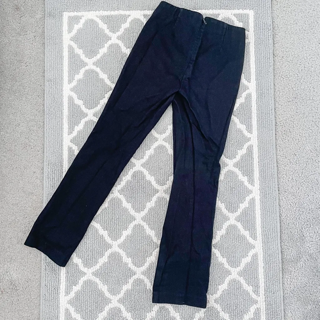 Rag and bone high waisted seamless dark denim pant - Image 7