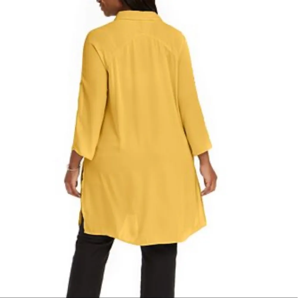 Alfani Roll-Tab Tunic‎ Shirt, Created for Macy's - Image 3