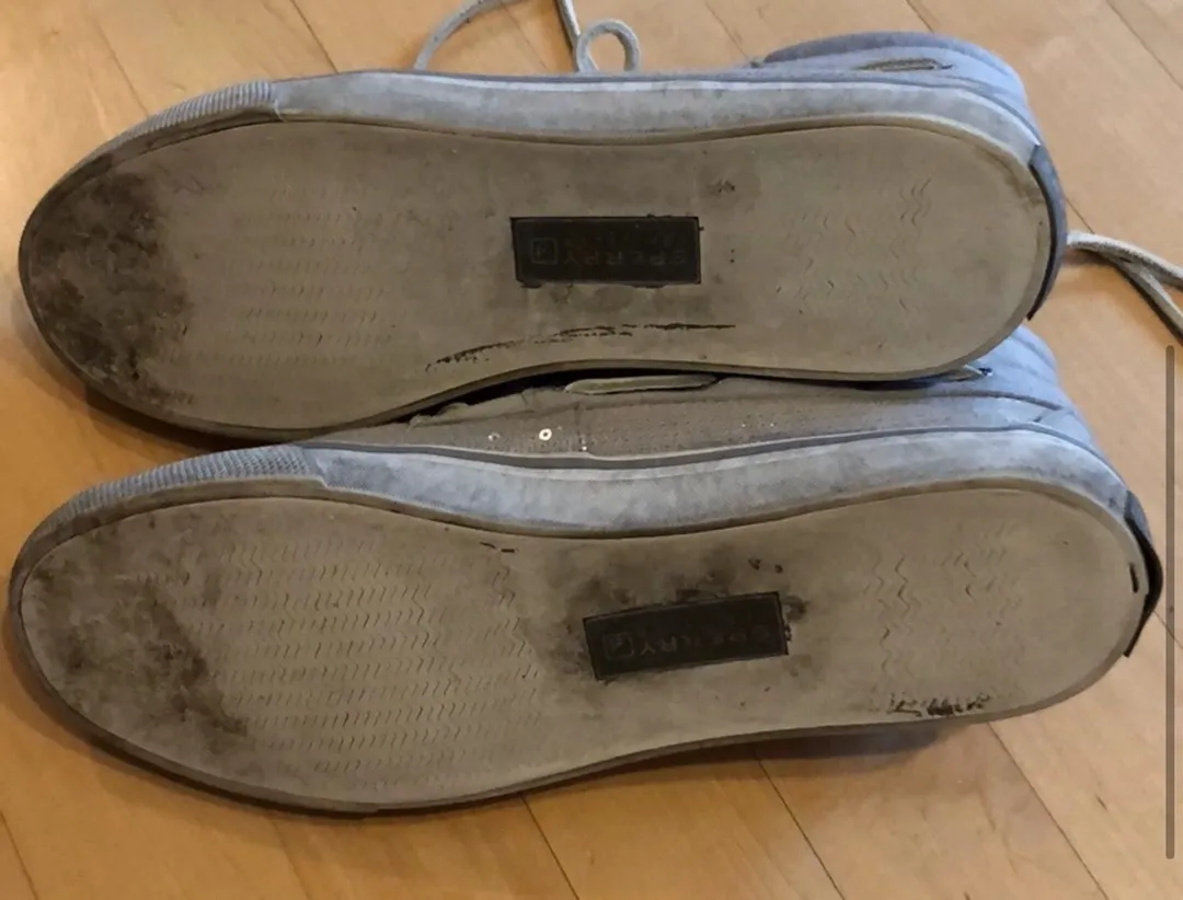 Betty Grey Jersey Sequin High Tops - Image 4