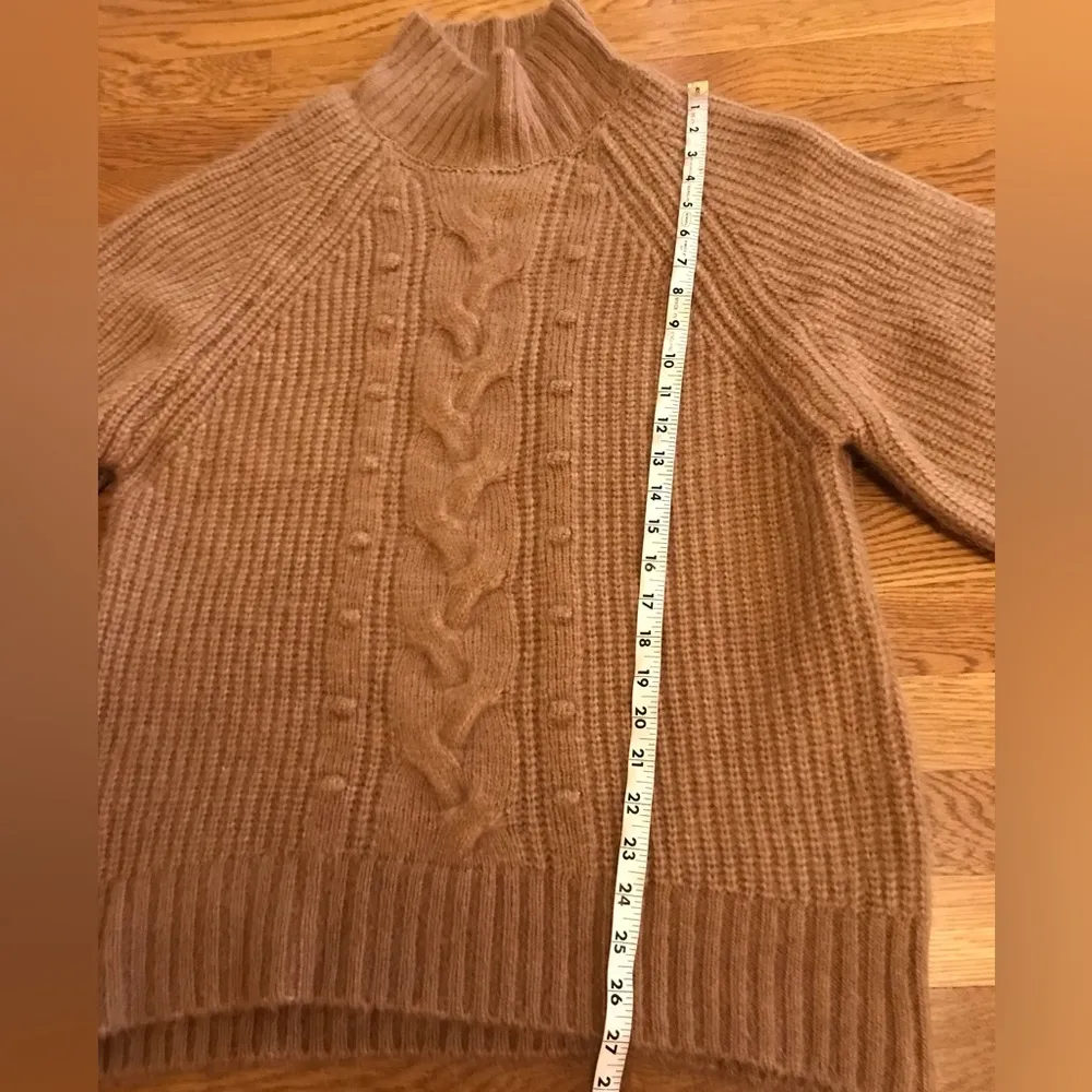Chunky knit high neck sweater size X - Image 9
