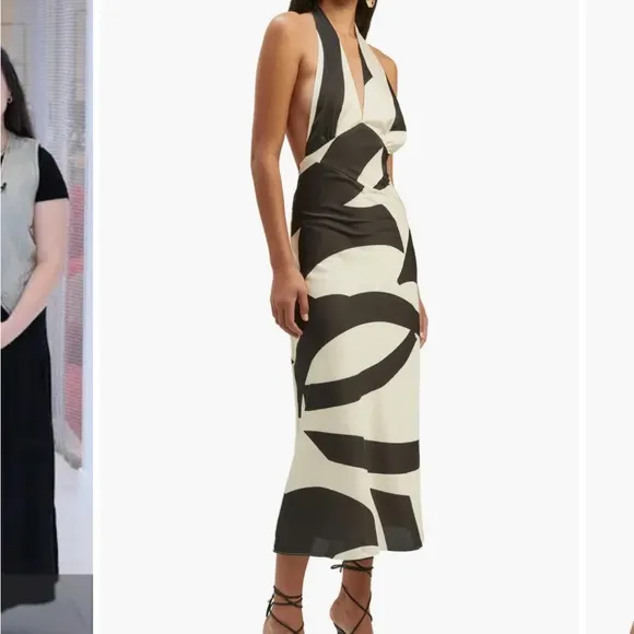 BARDOT NWT $149 Citon‎ halter cocktail dress XS 2 - Image 6