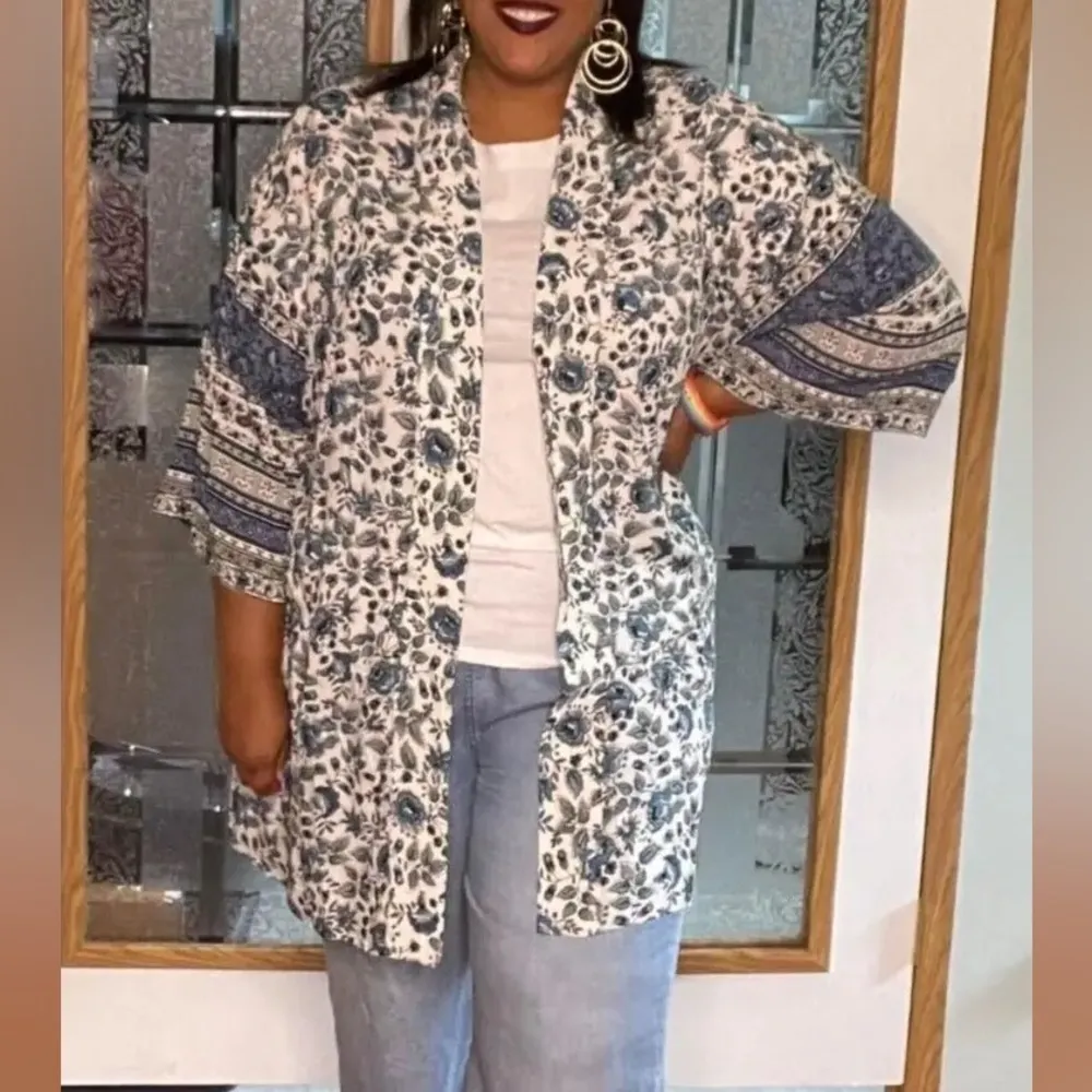 Matilda Jane Good Hart GH NWT Gulf Coast Floral Kimono Size XS/S - Image 4