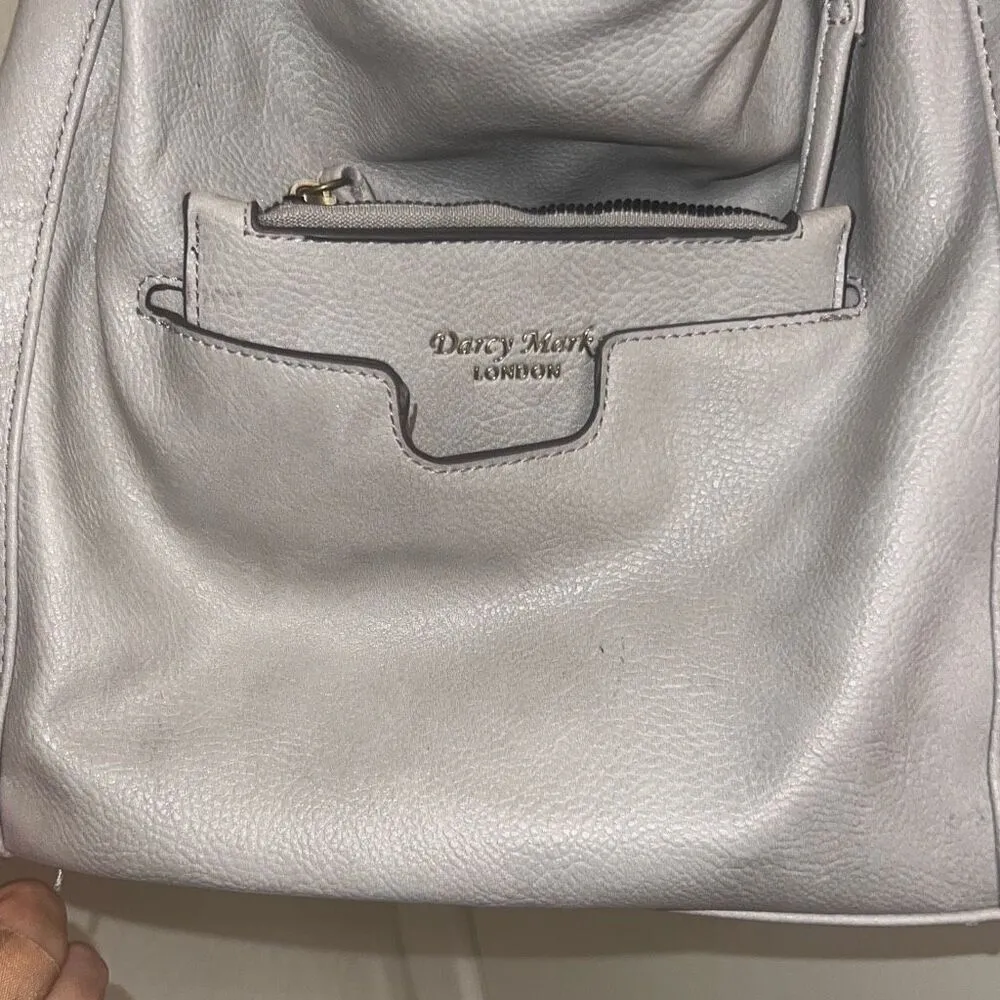 ✨Darcy Marks London Gray Hobo Bag✨ - Image 8